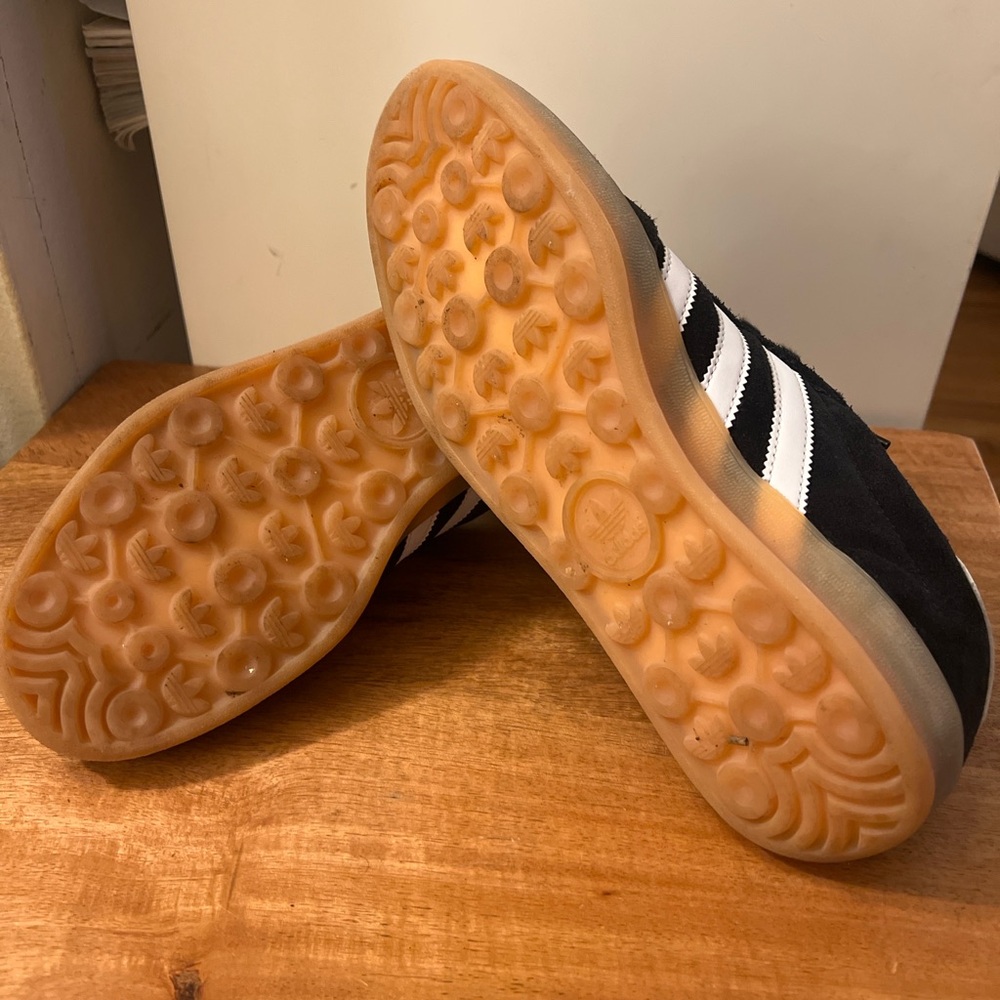 Adidas Gazelle Indoor Black Suede Sneakers – Men’s 8 / Worn Once - Picture 4 of 5